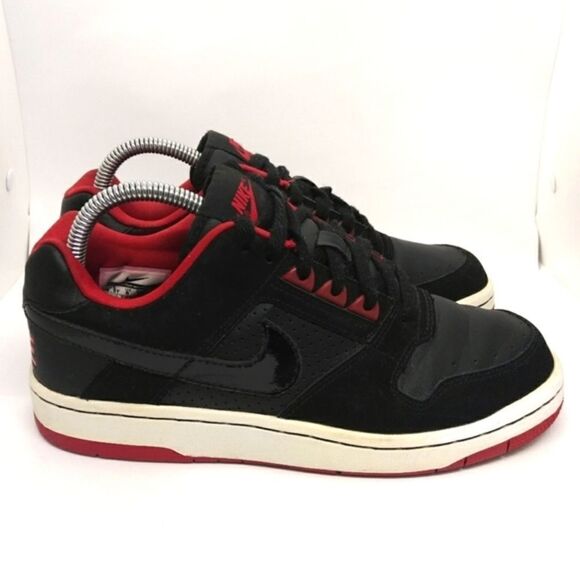 Nike Delta Force Low Basketball Sneakers Youth Size‎ 6.5Y (Women's Size 8) Black - Picture 1 of 8